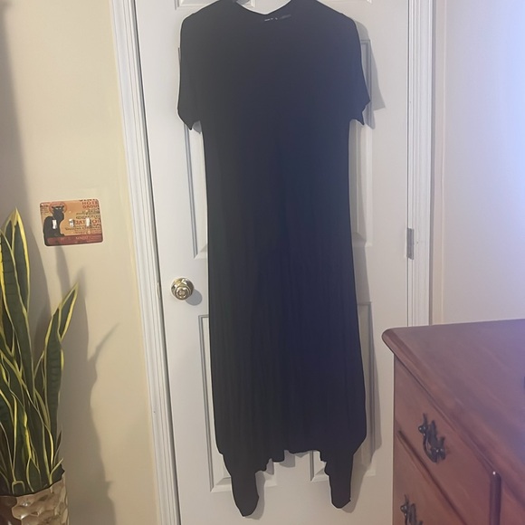 Annabelle Short Sleeve High Low Maxi Tunic Top XL - Picture 2 of 6